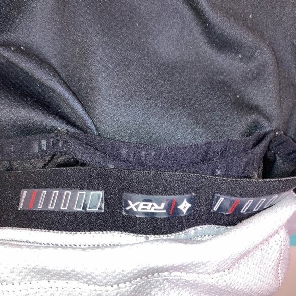 Cycling Shirt by Specialized RBX Comp Black and Aqua, deflect UV, Semi form fit - Picture 13 of 16